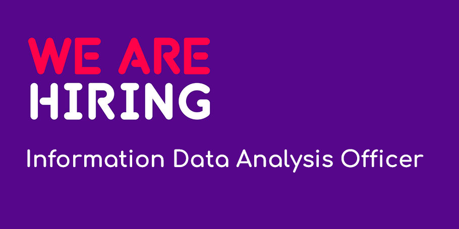 We're hiring an information data analysis officer