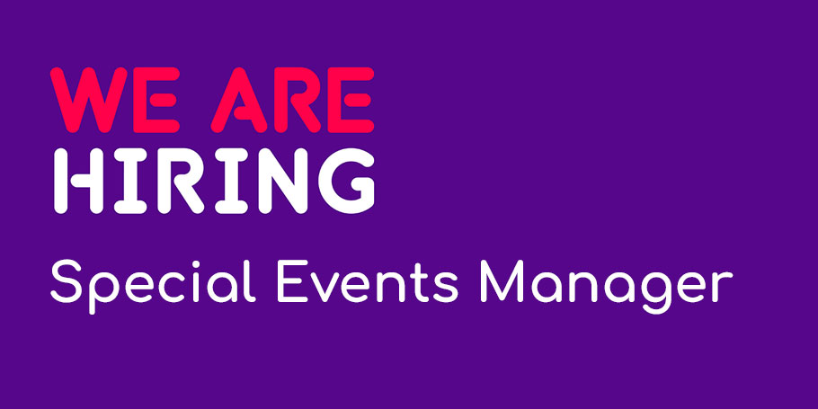 We're hiring special events manager