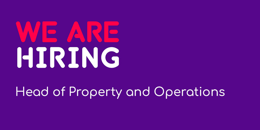 We're hiring a Head of Property and Operations