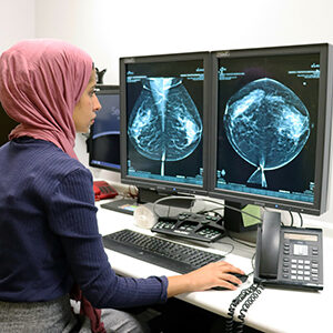 Dr Besma Musaddaq, consultant breast radiologist, Royal Free London NHS Foundation Trust