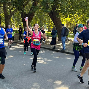 Sign up to the Royal Parks Half Marathon and run for the Royal Free London. 