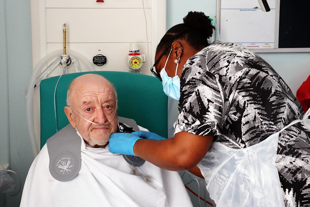 A close shave at the Royal Free Hospital leads to photo award