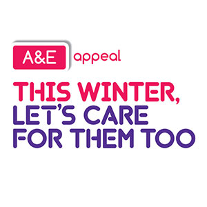 A&E appeal - this winter, let's care for them too