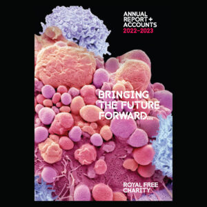 Cover of our annual report 2022/23 